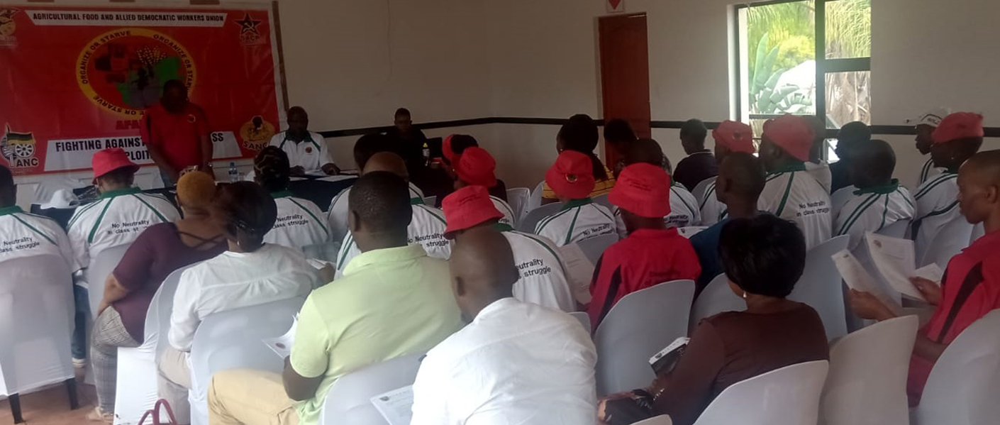 AFADWUâ€™s Provincial Congress to elect Provincial leadership and NEC members